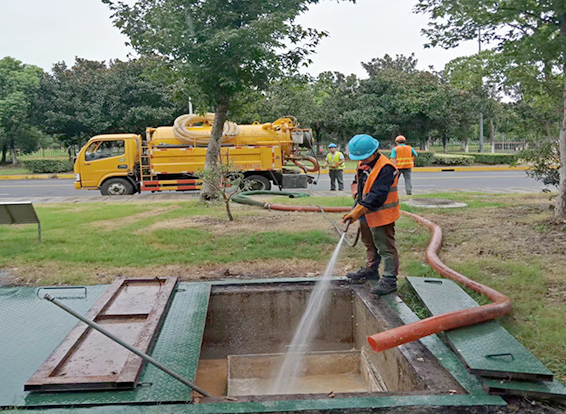 赤水化油池清理