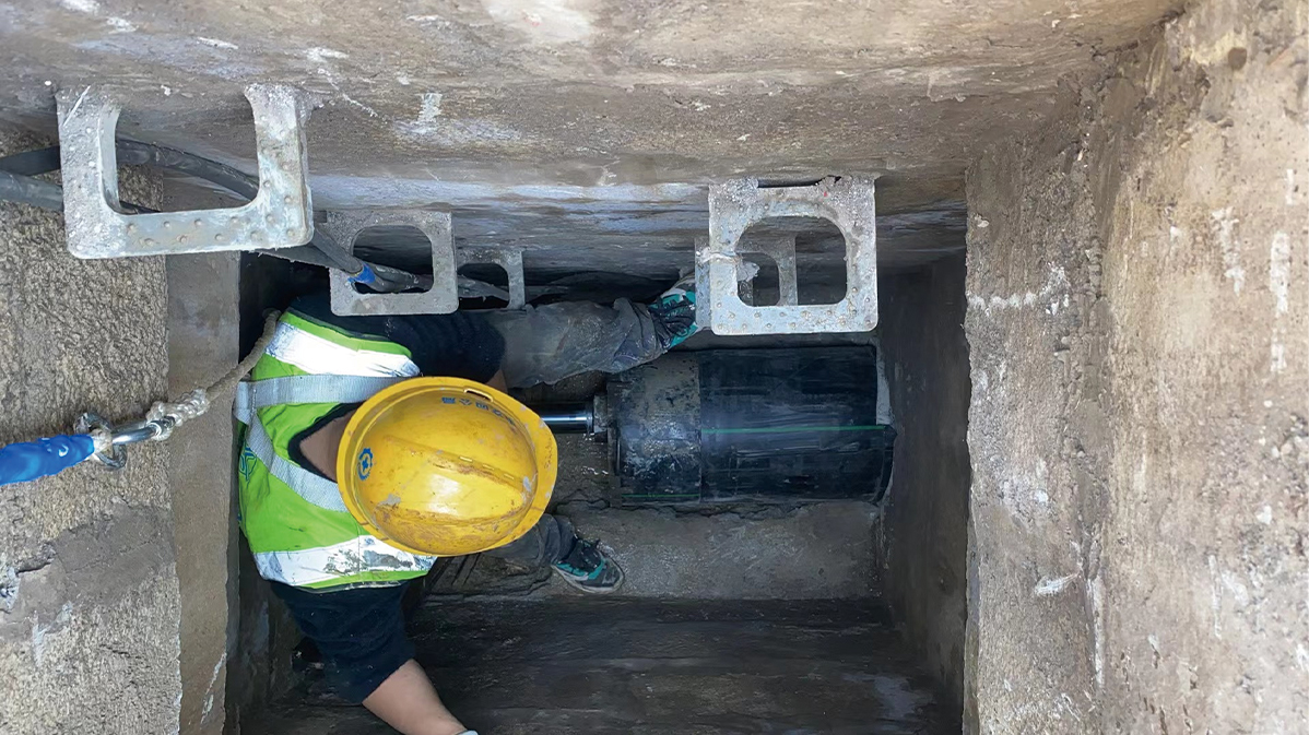 赤水HDPE短管内衬法